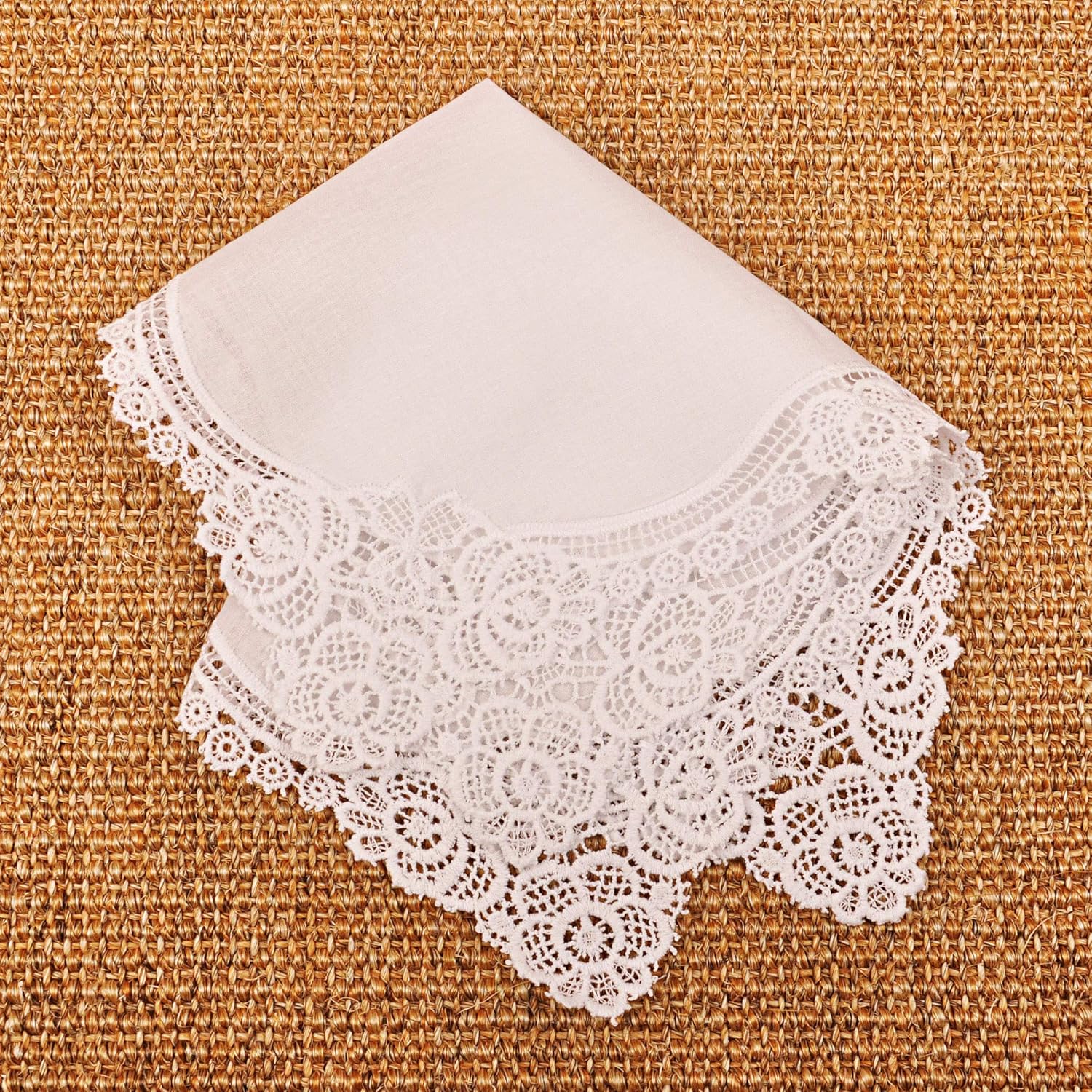 White Wedding Handkerchief Pur - Handkerchief Cotton Men 리뷰 및 가격