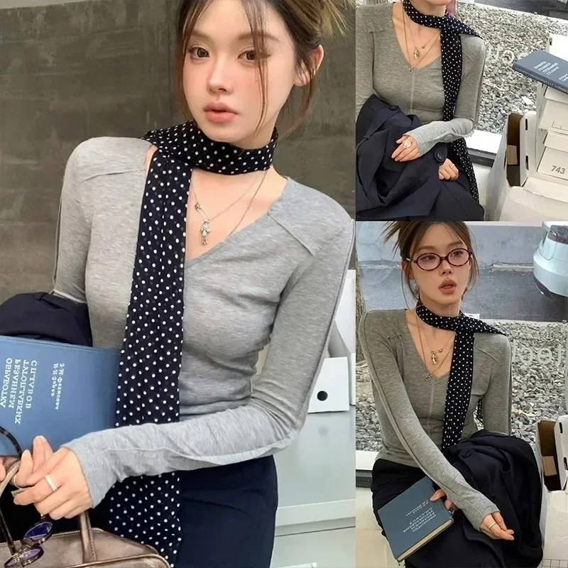 Leopard Print Scarf Retro Polk - Silk Tie Striped 리뷰 및 가격
