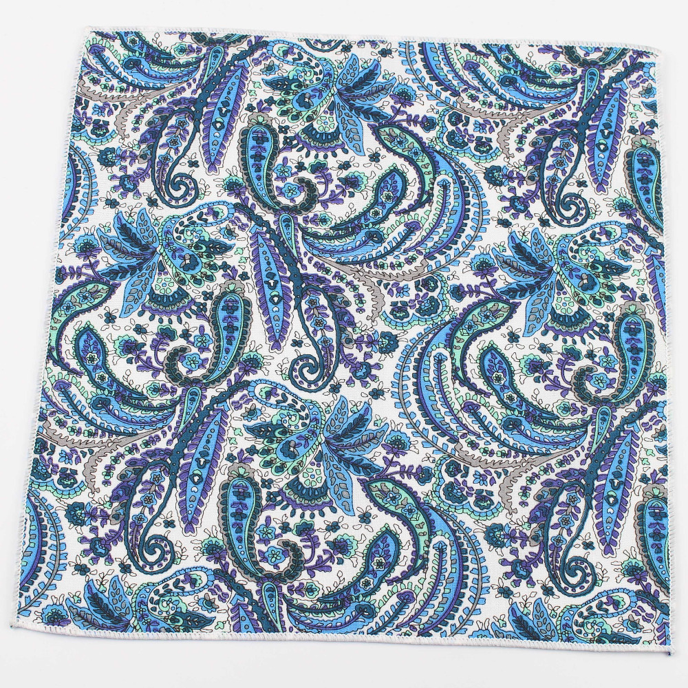 Paisley Cotton Handkerchiefs W - Handkerchief Cotton Men 리뷰 및 가격