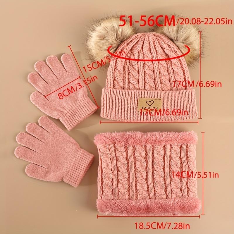 Toddler Kids Pom Pom Decor Bea - Infinity Scarf Knit 리뷰 및 가격