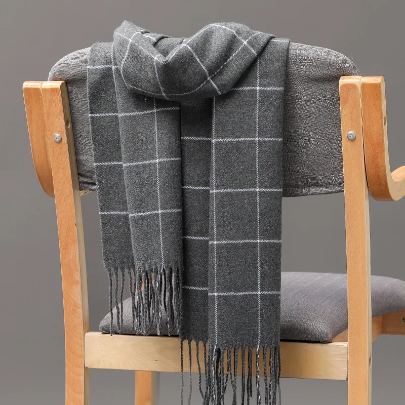 2023 New Winter Men Scarf Keep - Muffler Men Wool 리뷰 및 가격
