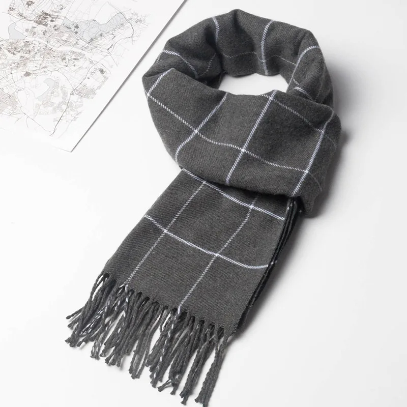 2023 New Winter Men Scarf Keep - Muffler Men Wool 리뷰 및 가격
