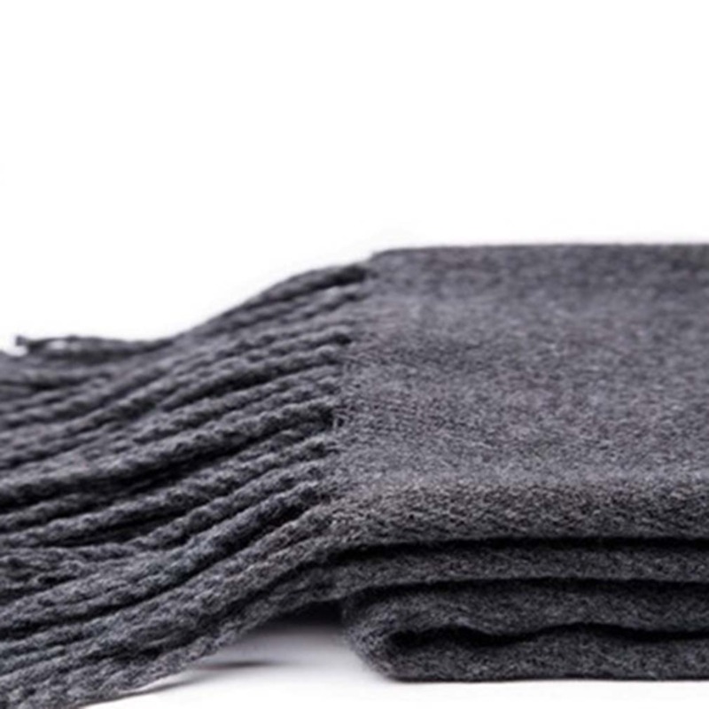 Autumn And Winter Solid Color  - Muffler Men Wool 리뷰 및 가격