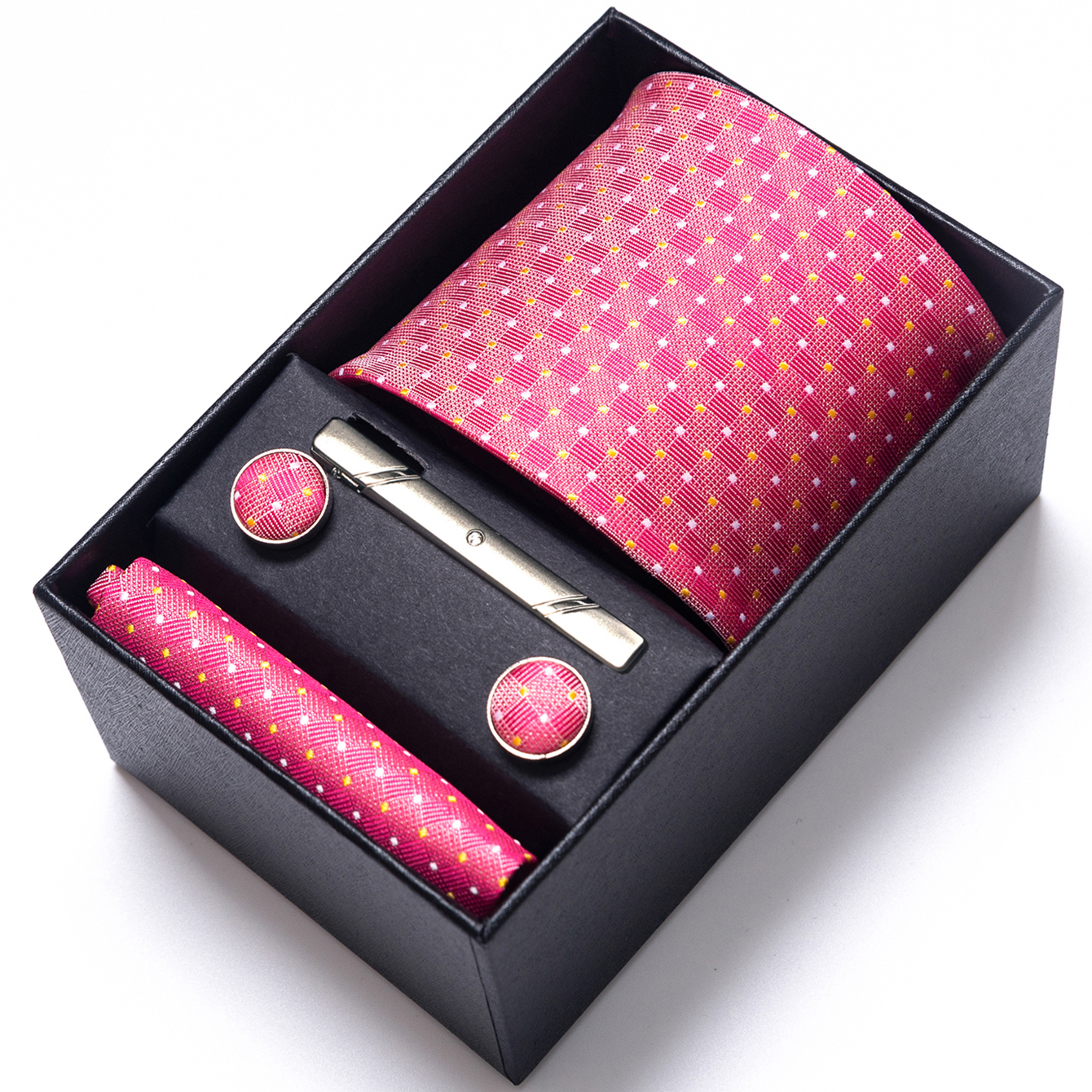 Bright Color Paisley Men's Tie - Pocket Square Set 리뷰 및 가격