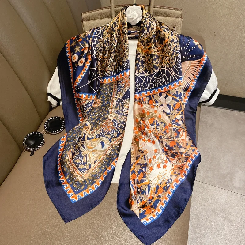 Light luxury 90 Silk scarf imi - Silk Tie Striped 리뷰 및 가격