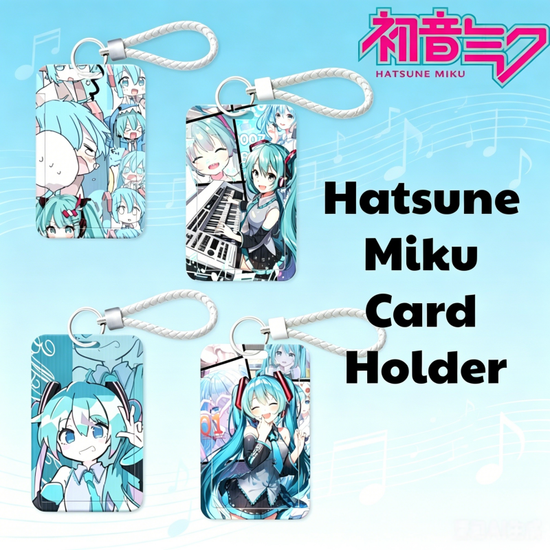 Hatsune Miku ID Badge Holder w - Lanyard Badge Holder 리뷰 및 가격