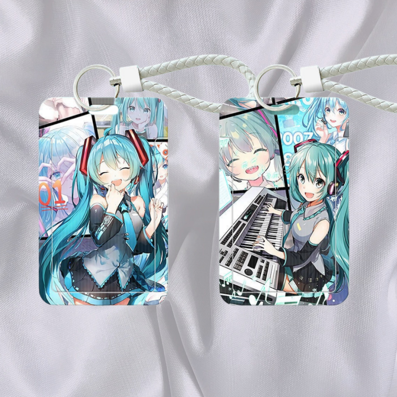 Hatsune Miku ID Badge Holder w - Lanyard Badge Holder 리뷰 및 가격