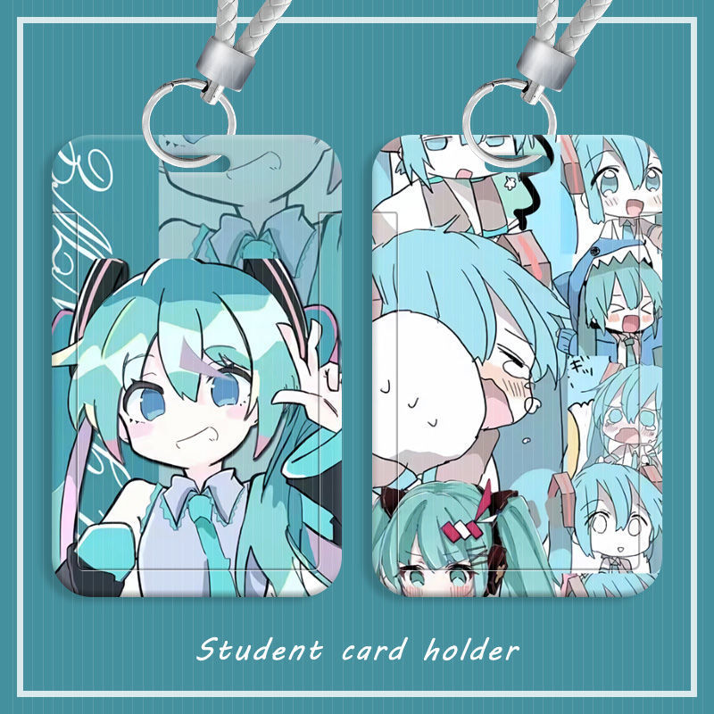 Hatsune Miku ID Badge Holder w - Lanyard Badge Holder 리뷰 및 가격