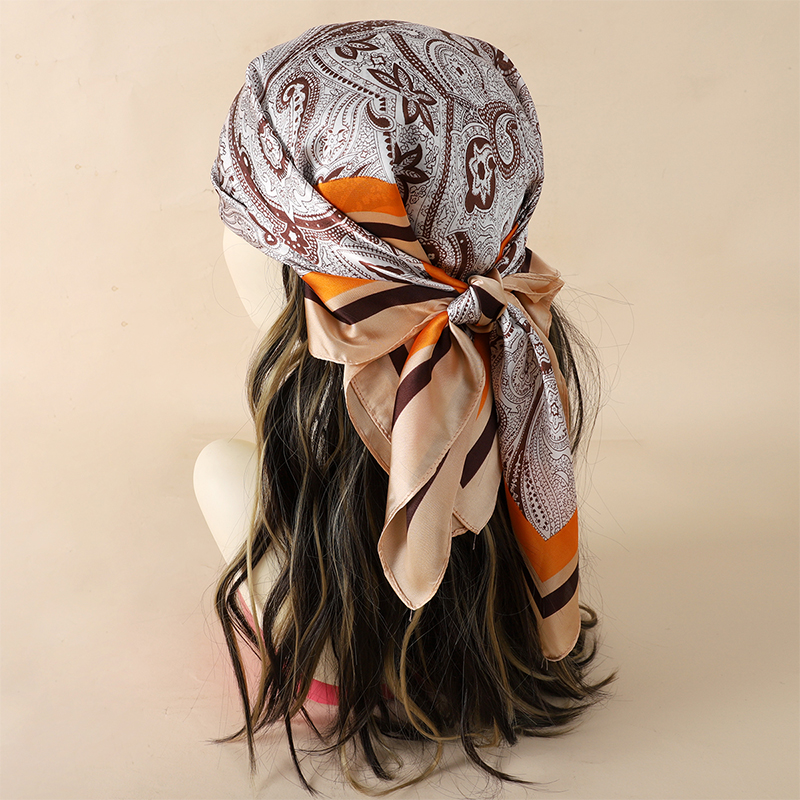 Luxury Women Silk Square Scarf - Scarf Silk Square 리뷰 및 가격