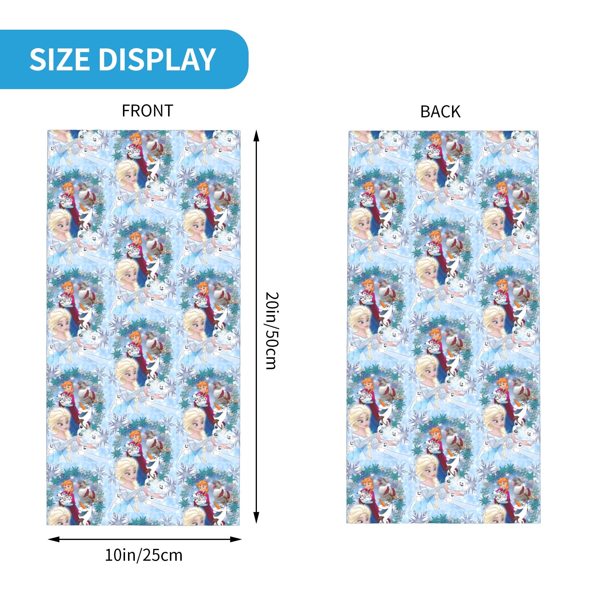 Custom F-Frozen Movie Winter H - Neck Warmer Tube 리뷰 및 가격
