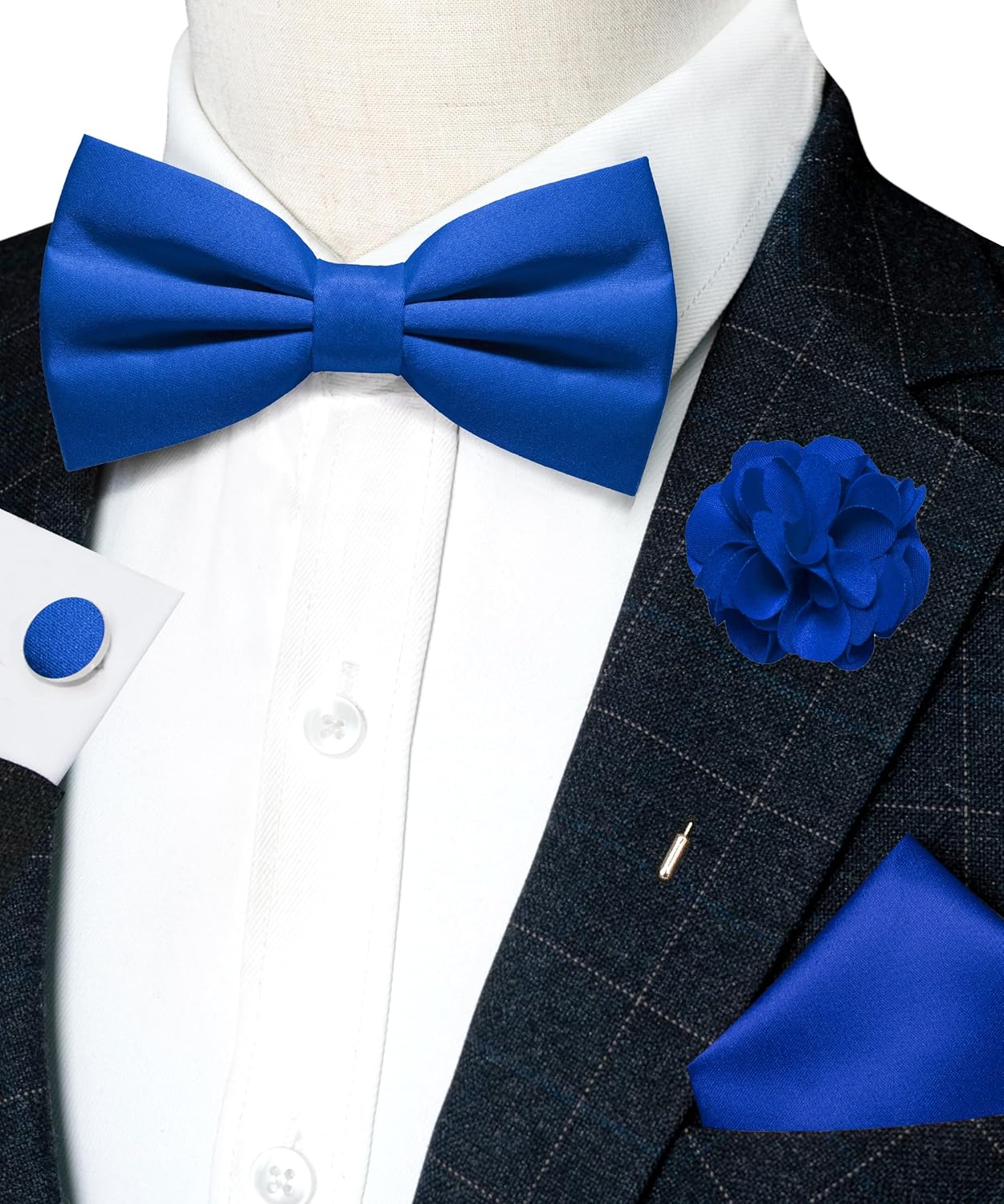 Pre-tied Bow Tie and Pocket Sq - Bow Tie Pre Tied 리뷰 및 가격
