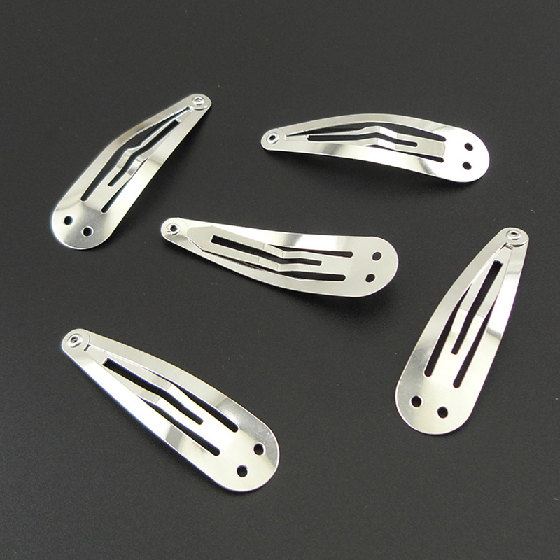 100PCS 5.0cm Silver Plain Meta - Tie Clip Silver 리뷰 및 가격