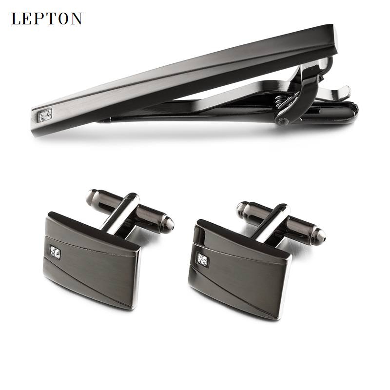 Classic Black Cufflinks & Tie  - Tie Bar Set Gift 리뷰 및 가격
