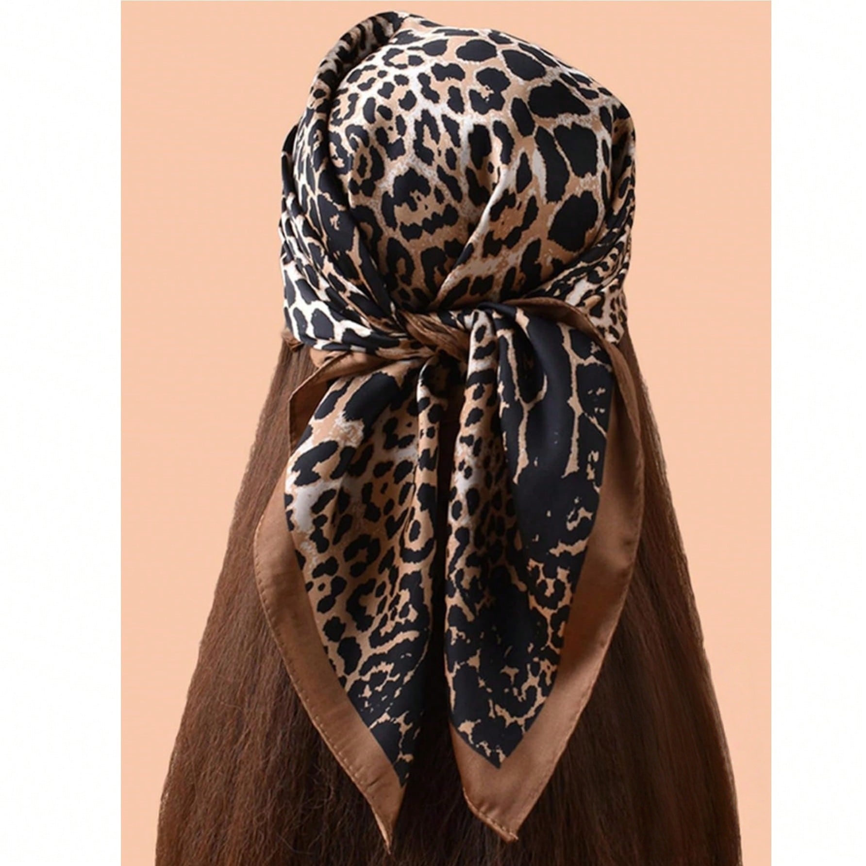 1pc Luxury Brand Leopard Print - Bandana Cotton 리뷰 및 가격