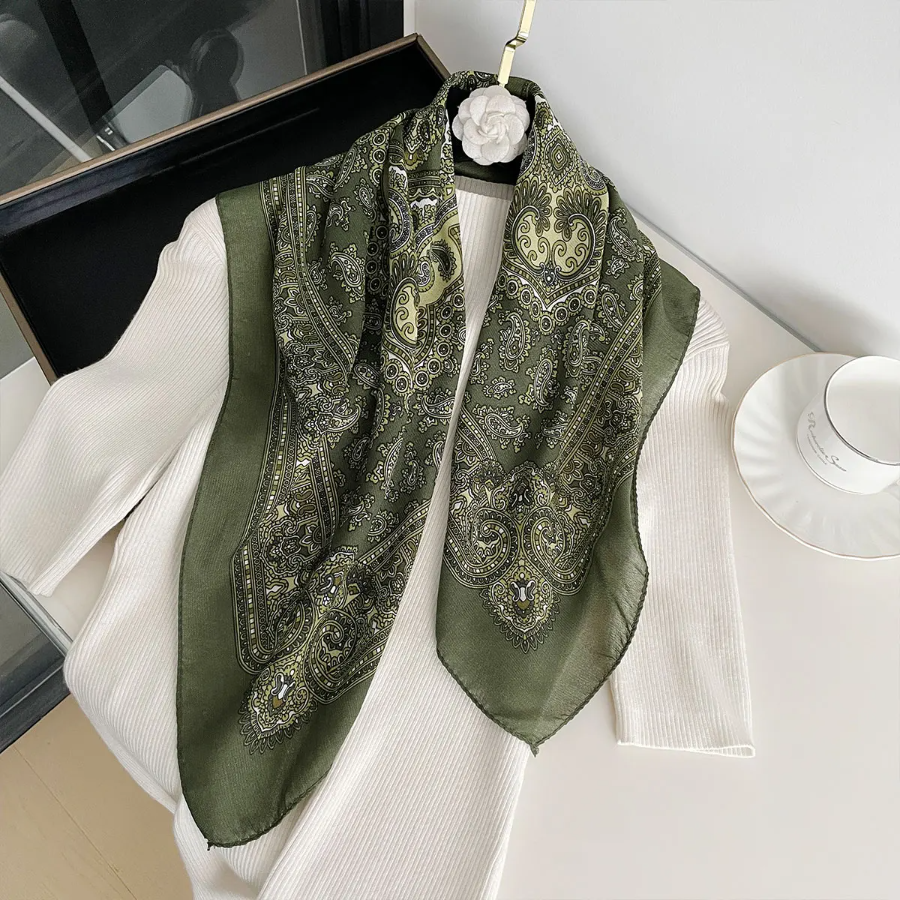 New Fashion 70X70cm Women's Sc - Bandana Cotton 리뷰 및 가격