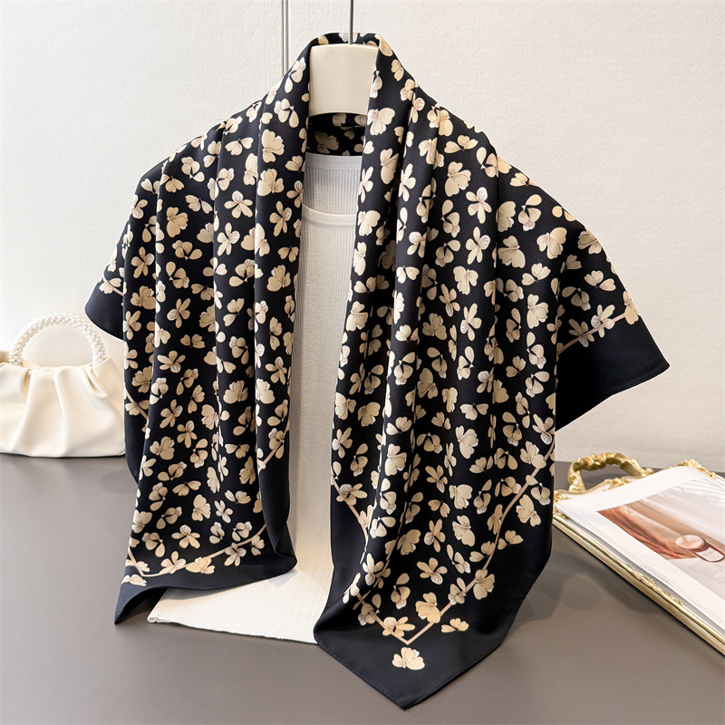 1pcs 90*90cm Floral Printed Co - Bandana Cotton 리뷰 및 가격