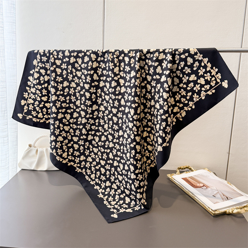 1pcs 90*90cm Floral Printed Co - Bandana Cotton 리뷰 및 가격