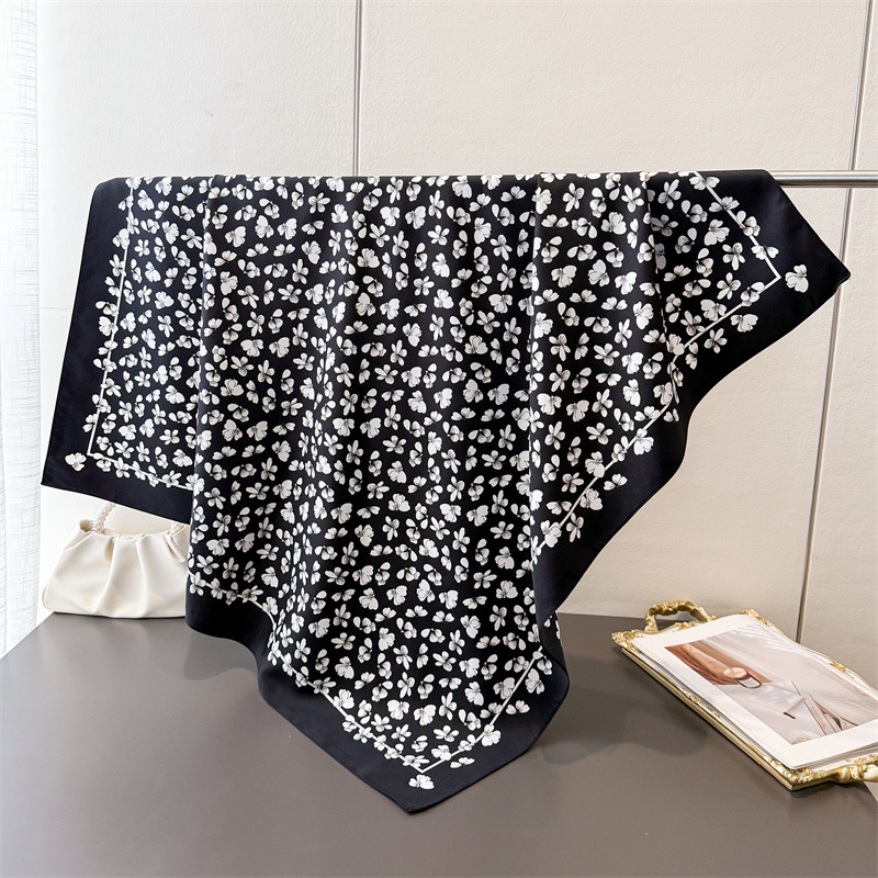 1pcs 90*90cm Floral Printed Co - Bandana Cotton 리뷰 및 가격