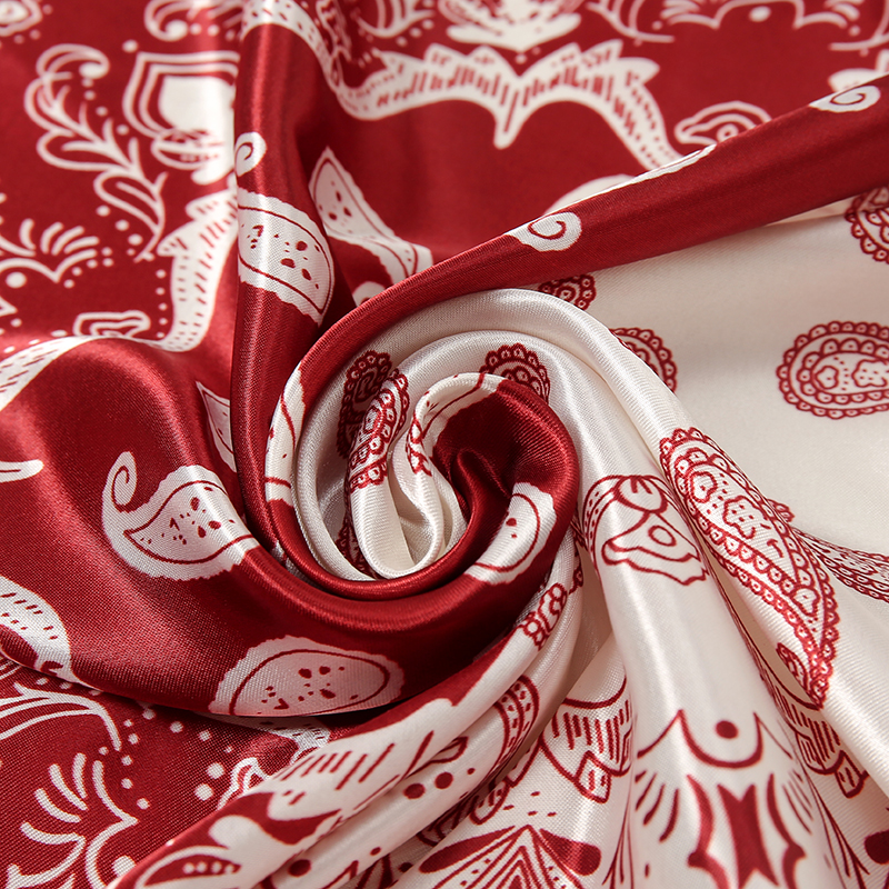 Satin Square Scarf Women Musli - Scarf Silk Square 리뷰 및 가격