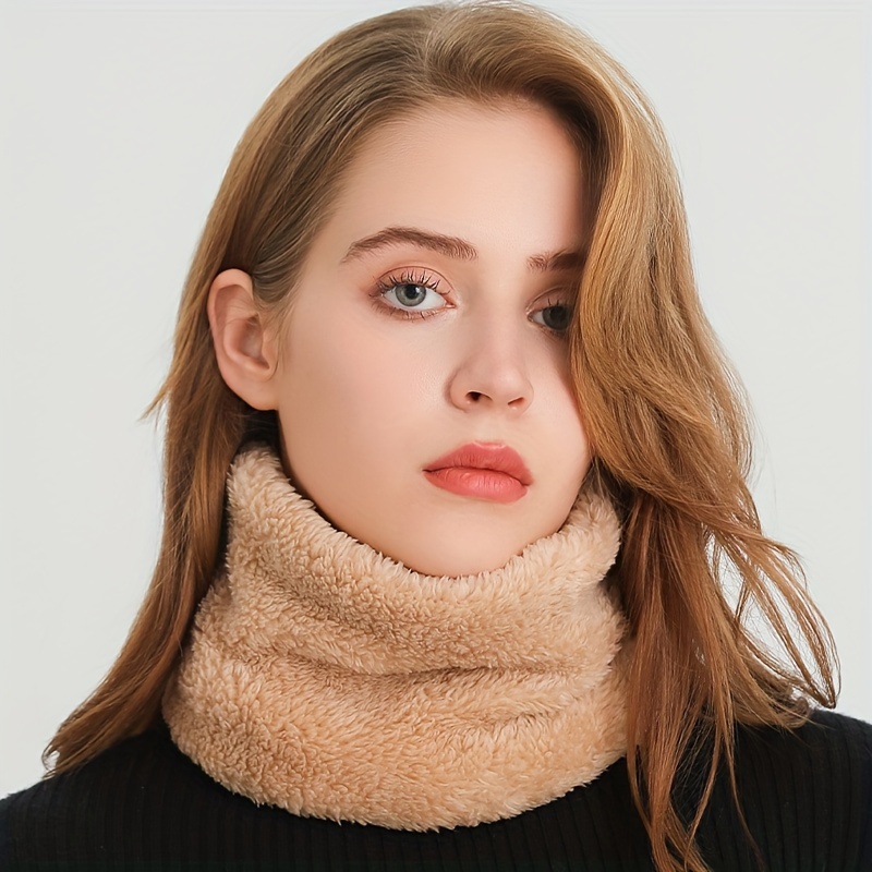 Windproof Plush Infinity Scarf - Infinity Scarf Knit 리뷰 및 가격