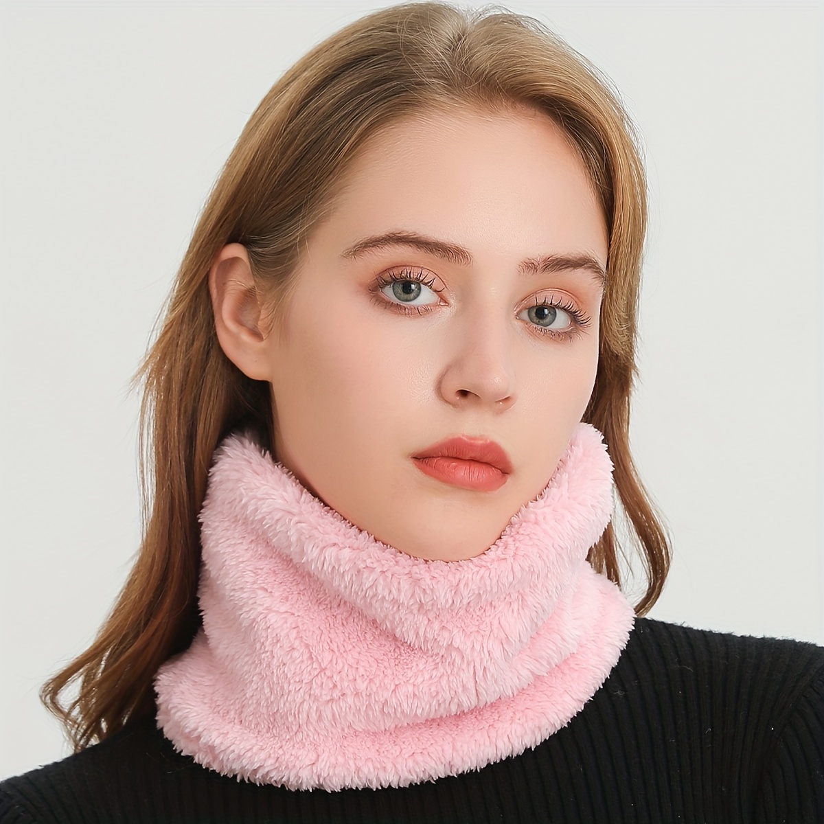 Windproof Plush Infinity Scarf - Infinity Scarf Knit 리뷰 및 가격