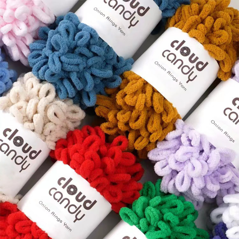 100g/Roll Finger Loop Yarn Thr - Woven Scarf Blanket 리뷰 및 가격