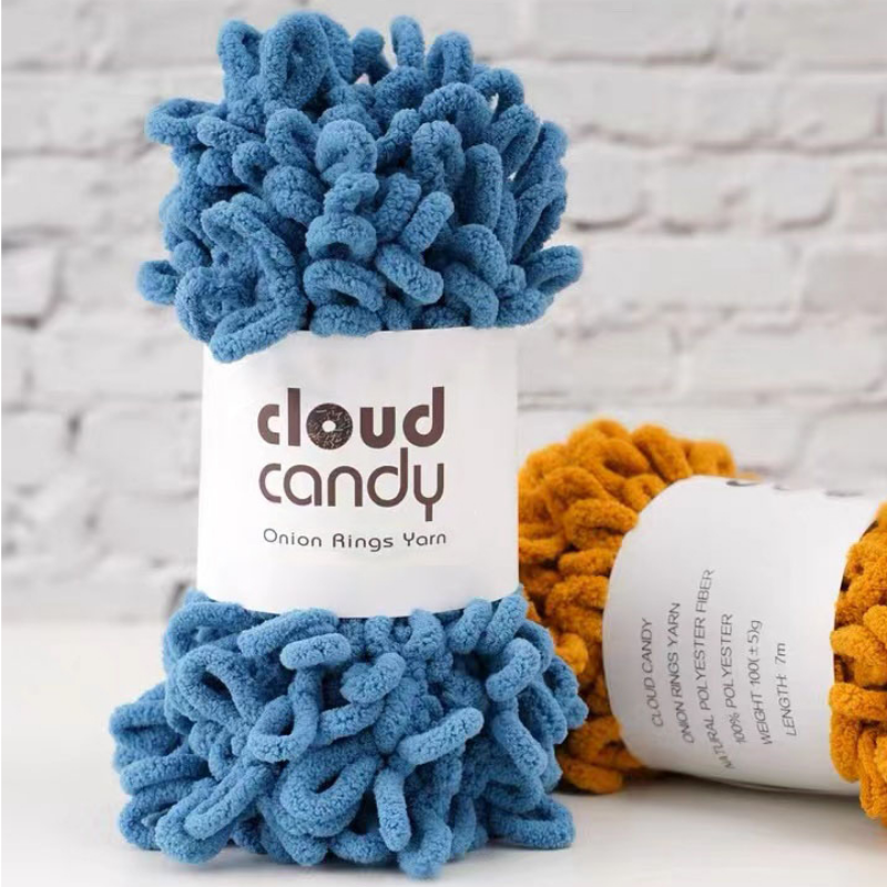 100g/Roll Finger Loop Yarn Thr - Woven Scarf Blanket 리뷰 및 가격