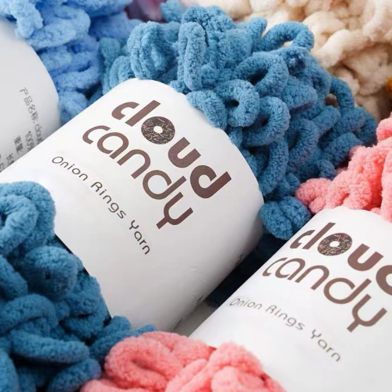 100g/Roll Finger Loop Yarn Thr - Woven Scarf Blanket 리뷰 및 가격