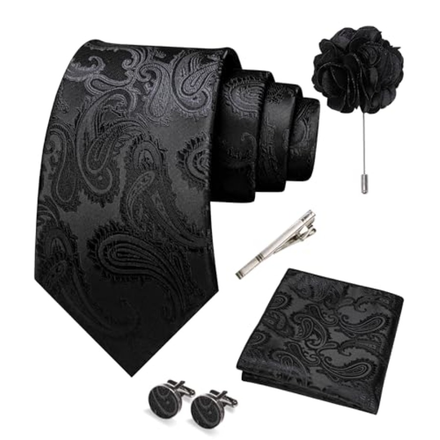 Mens Paisley Tie and Pocket Sq - Pocket Square Set 리뷰 및 가격