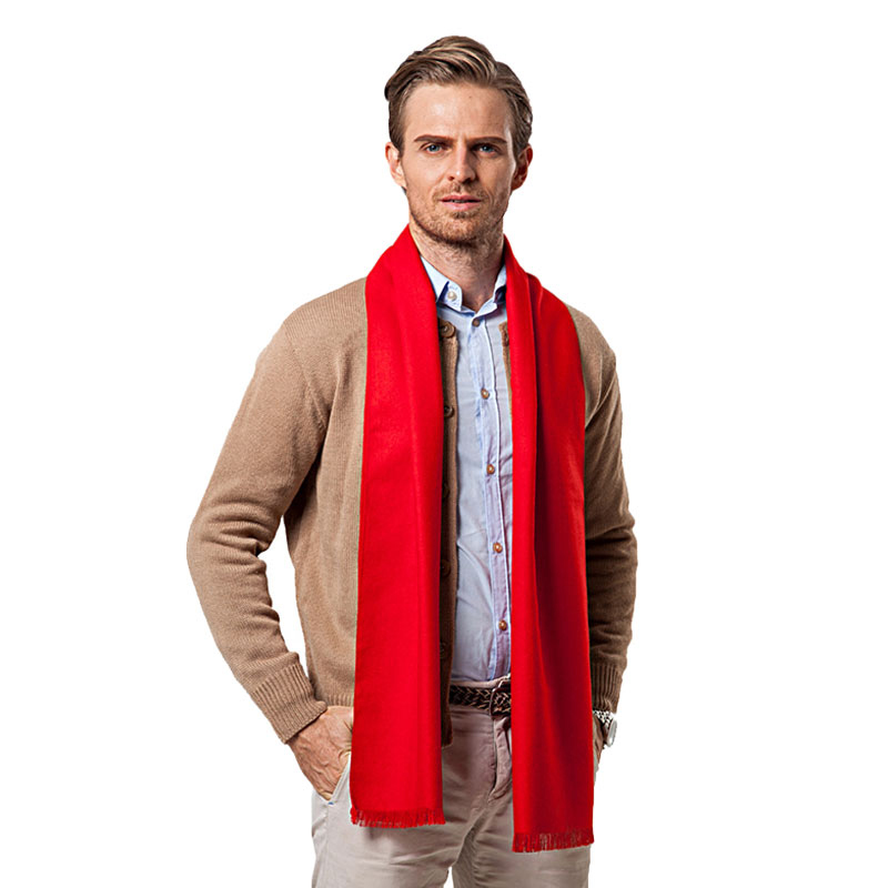 Fashion Winter Solid Color Men - Muffler Men Wool 리뷰 및 가격