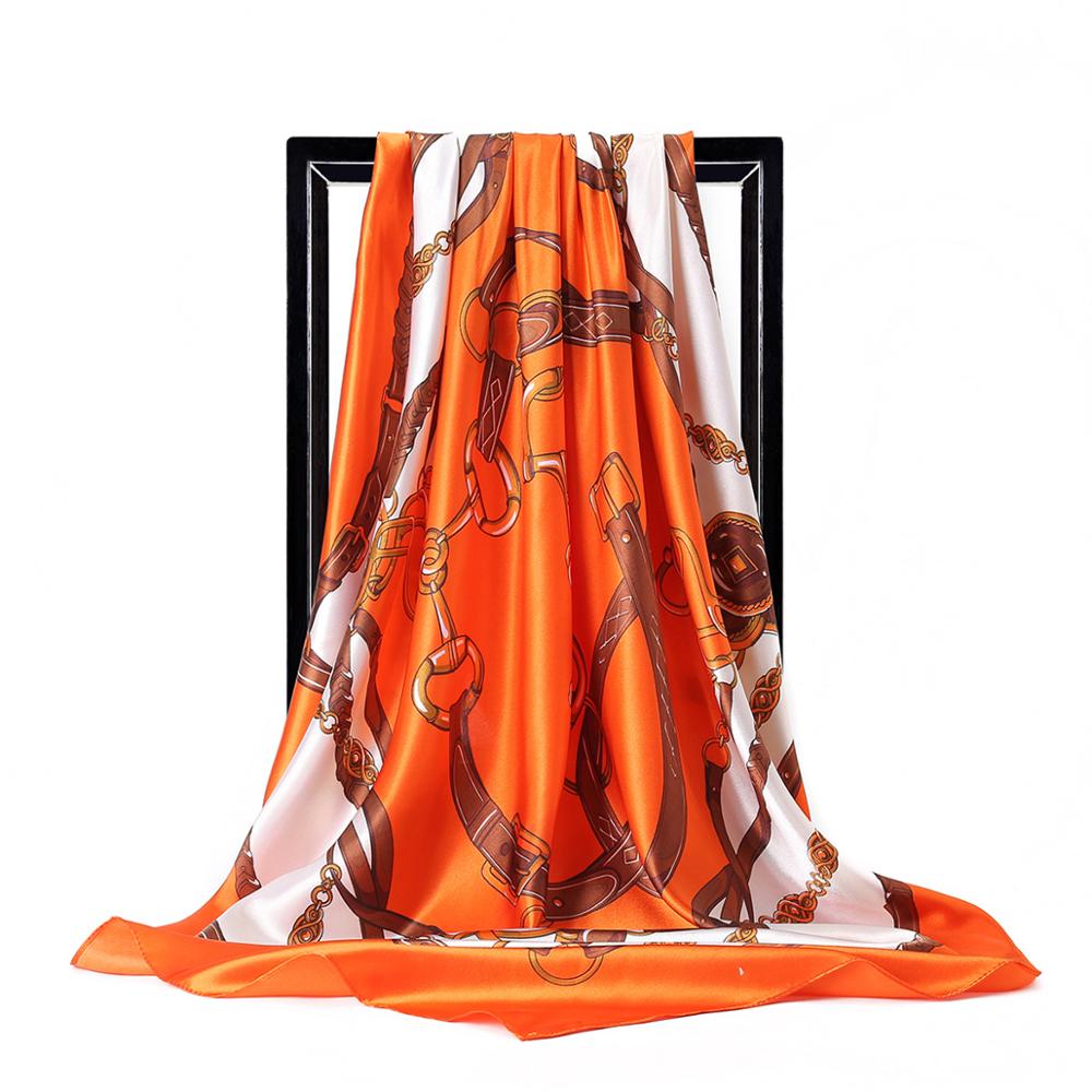 90*90cm Ladies Silk Scarf Band - Scarf Silk Square 리뷰 및 가격