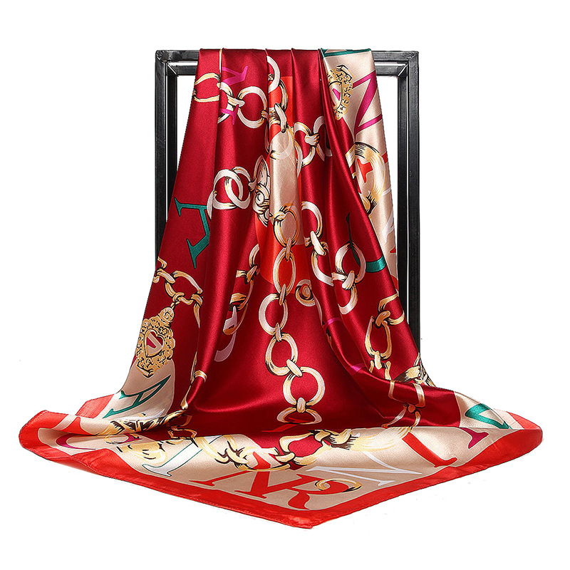 90*90cm Ladies Silk Scarf Band - Scarf Silk Square 리뷰 및 가격