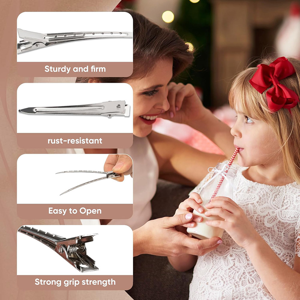 24pcs Silver Hair Clips For St - Tie Clip Silver 리뷰 및 가격