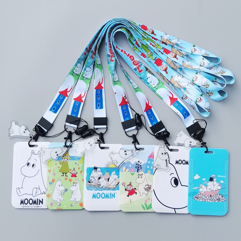 Moomin Cartoon Hard Card Holde - Lanyard Badge Holder 리뷰 및 가격