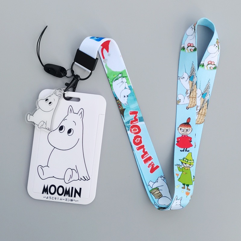 Moomin Cartoon Hard Card Holde - Lanyard Badge Holder 리뷰 및 가격
