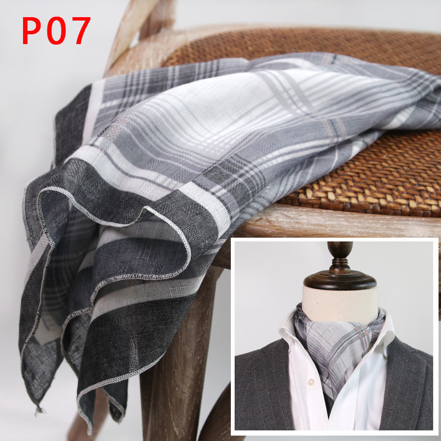 Men's Square Scarf with Button - Scarf Silk Square 리뷰 및 가격