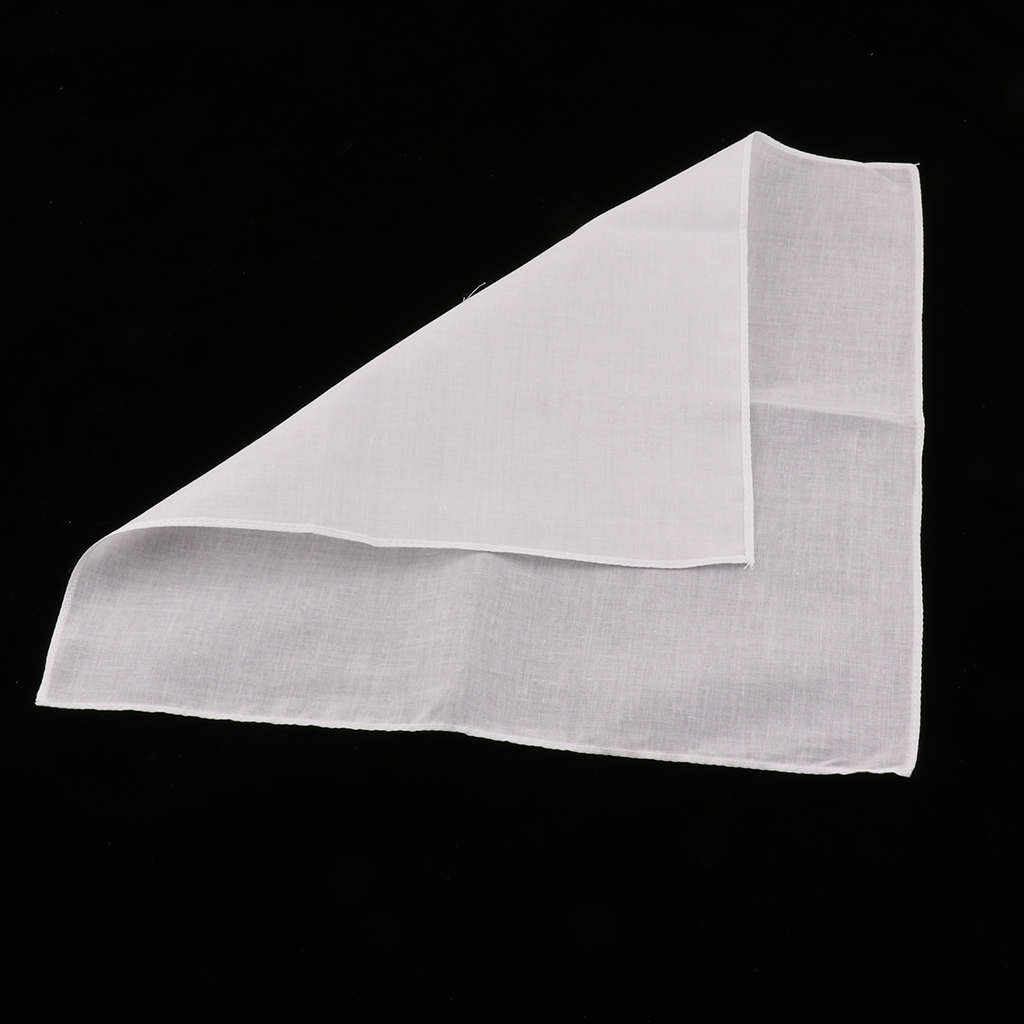 20/40pcs Plain Check Pocket Sq - Handkerchief Cotton Men 리뷰 및 가격