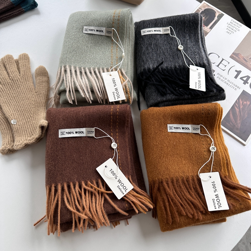 Elegant Good Quality 100% Wool - Muffler Men Wool 리뷰 및 가격