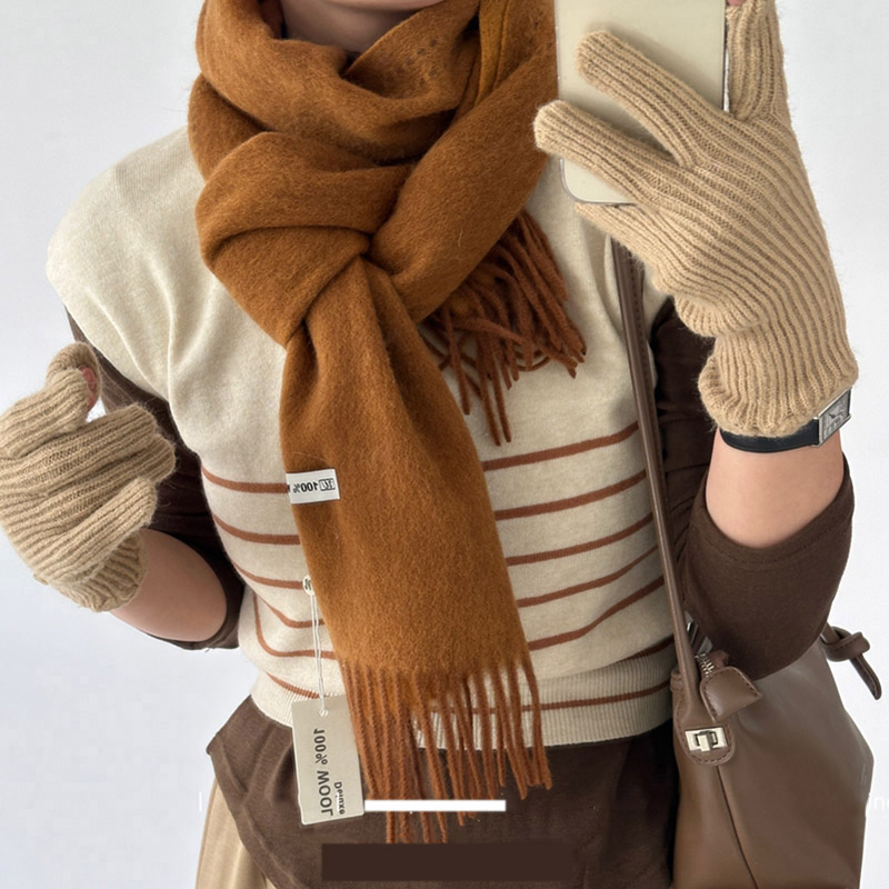Elegant Good Quality 100% Wool - Muffler Men Wool 리뷰 및 가격