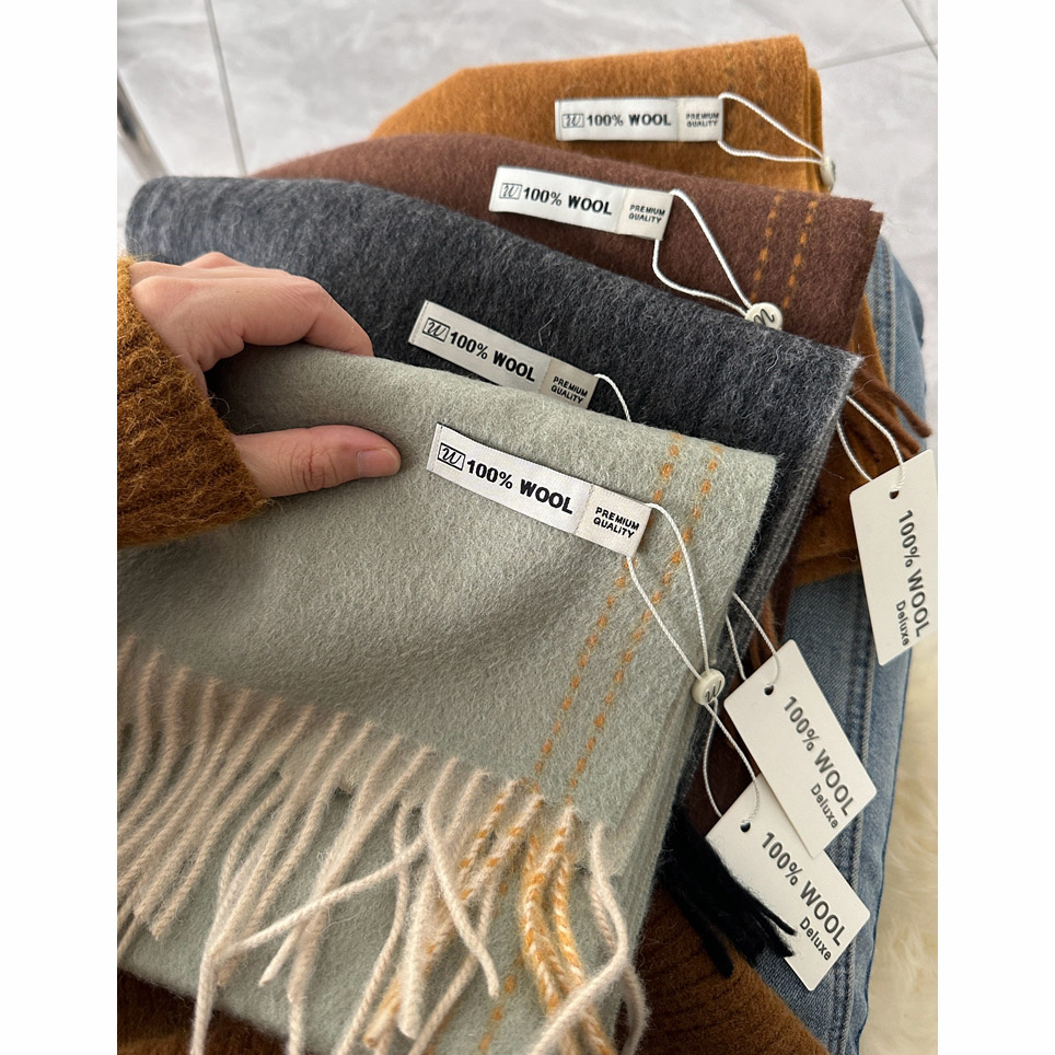 Elegant Good Quality 100% Wool - Muffler Men Wool 리뷰 및 가격