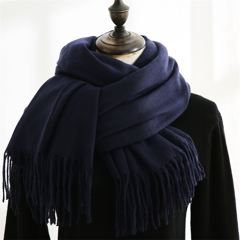 Fashion Scarf Man Winter Warm  - Muffler Men Wool 리뷰 및 가격