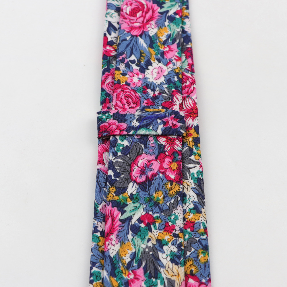 Cotton Flower Tie Men's Colour - Skinny Tie Men 리뷰 및 가격