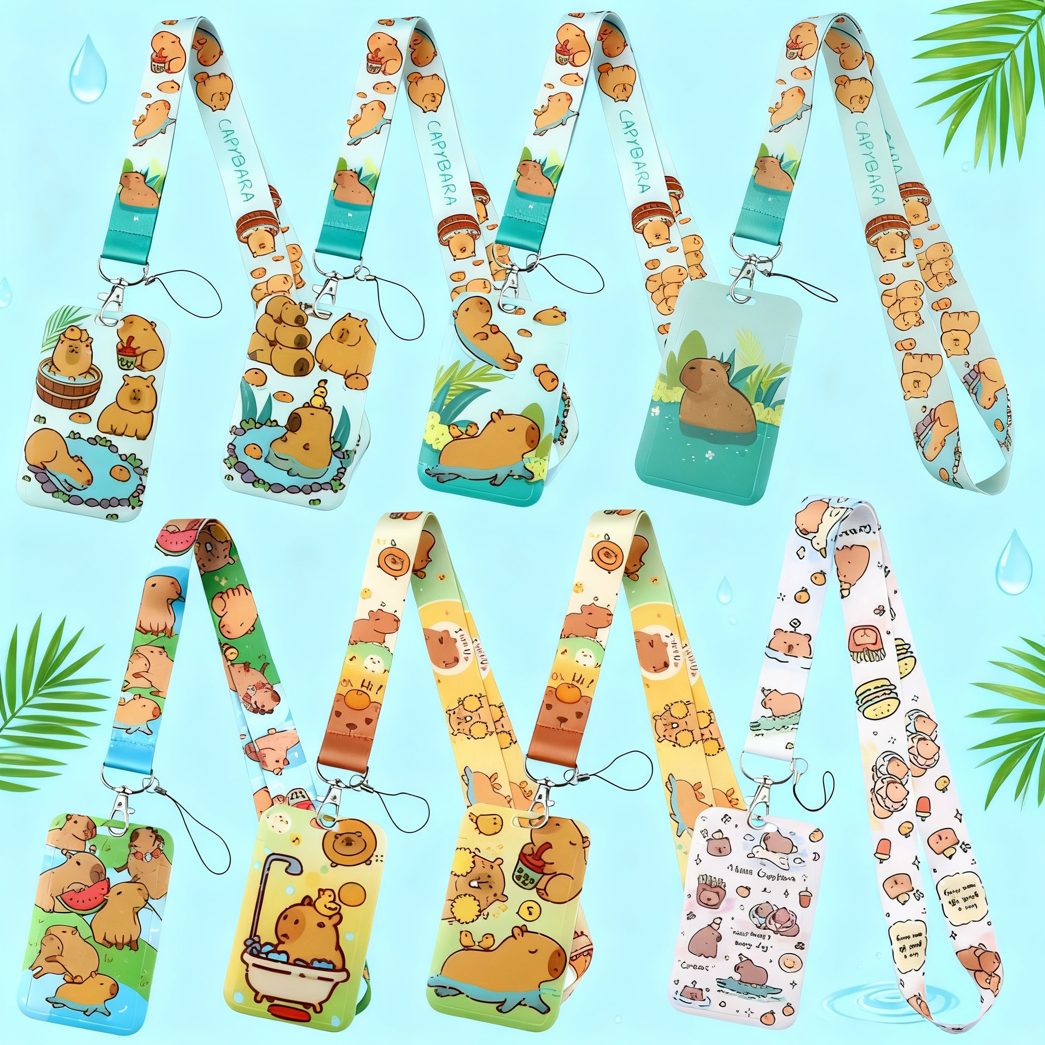 Cute Capybara Lanyards for Key - Lanyard Badge Holder 리뷰 및 가격