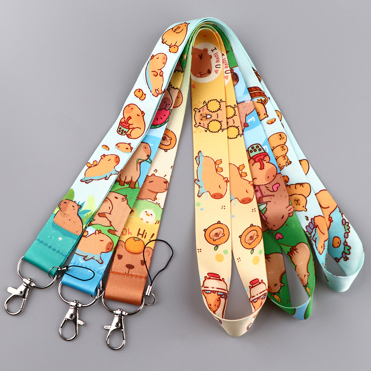 Cute Capybara Lanyards for Key - Lanyard Badge Holder 리뷰 및 가격