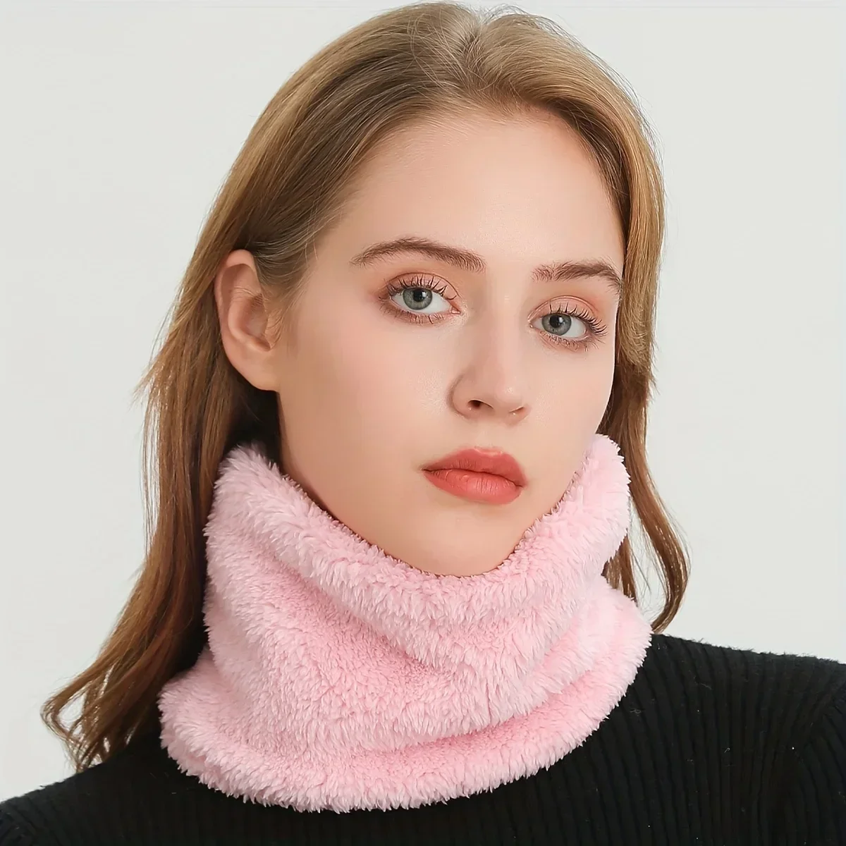 Windproof Plush Infinity Scarf - Infinity Scarf Knit 리뷰 및 가격