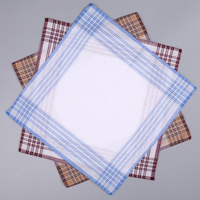 12Pcs Men's Pure Cotton Handke - Handkerchief Cotton Men 리뷰 및 가격