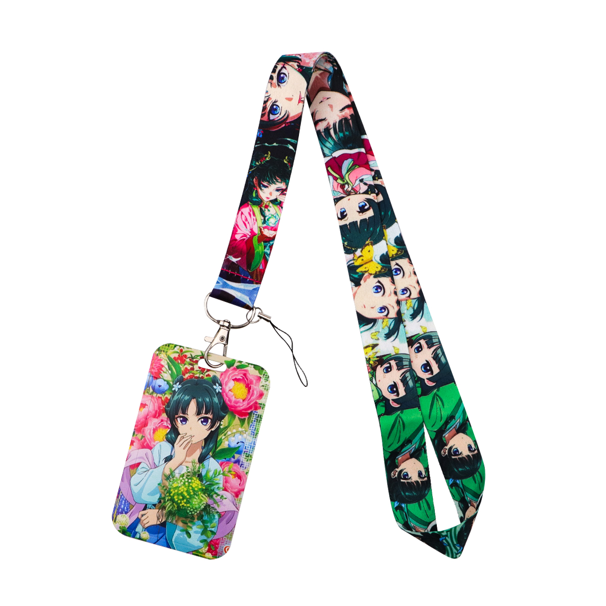 Cute Anime Girl Lanyard Neck S - Lanyard Badge Holder 리뷰 및 가격