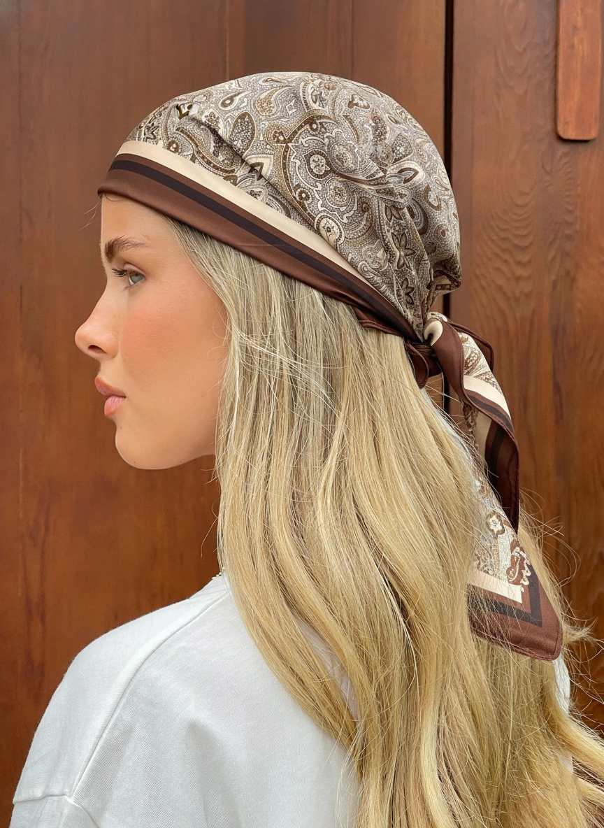 Luxury Spring Silk Scarf Women - Silk Tie Striped 리뷰 및 가격