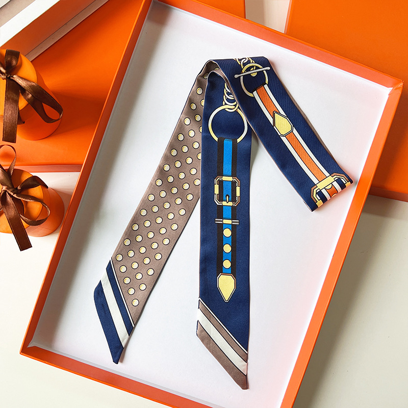 Women Scarf Skinny Silk Scarf  - Silk Neck Scarf 리뷰 및 가격