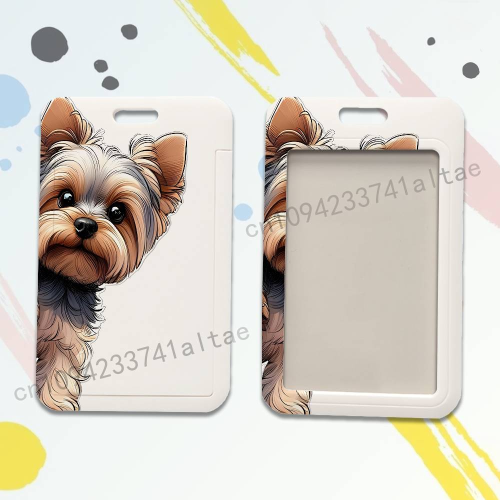 Yorkshire Terrier Dog Card Hol - Lanyard Badge Holder 리뷰 및 가격
